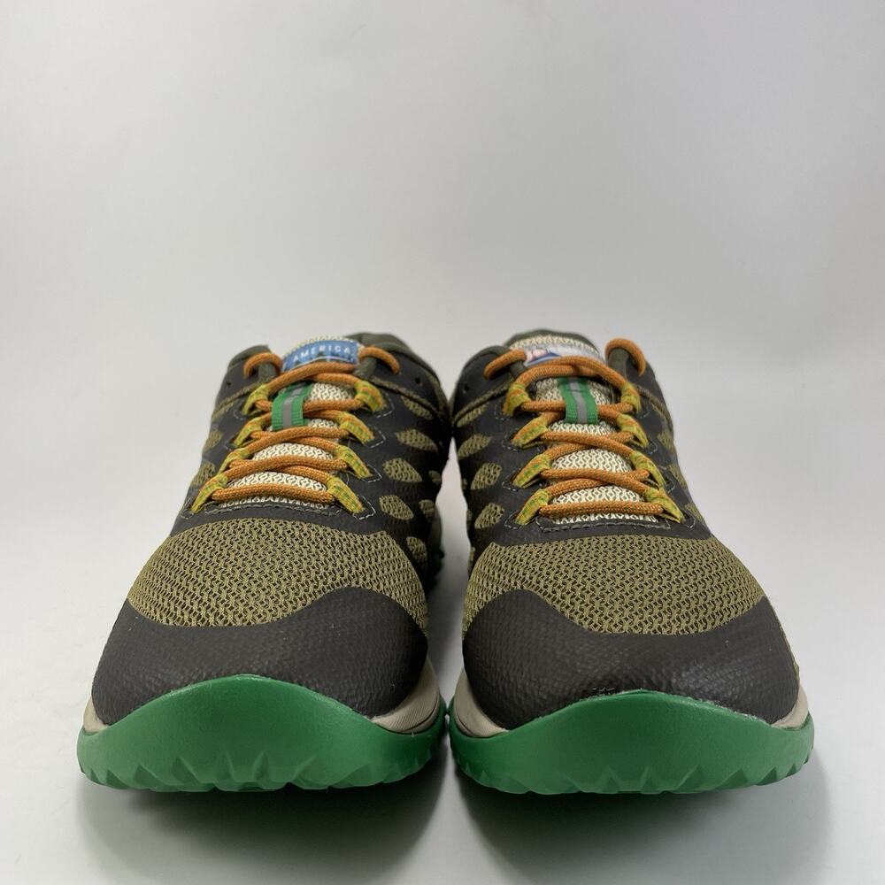 Merrell Antora 2 Trail Running Shoes Womens Size 8 Green 'See America' Athletic - Picture 2 of 9